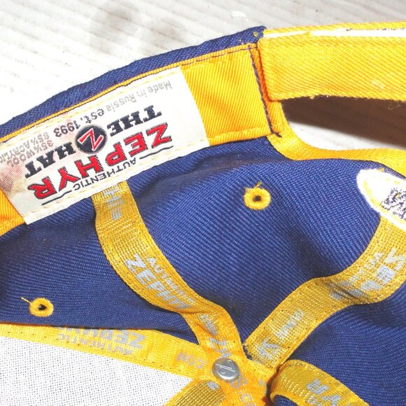 VTG Authentic Zephyr NHL St. Louis Blues Unisex Hook & Loop Adjustable Hat READ - Picture 8 of 9